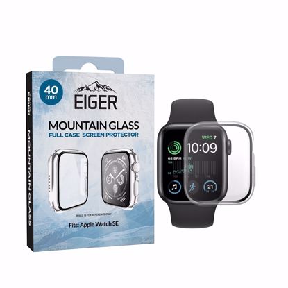 Picture of Eiger Eiger Mountain Glass Full Case for Apple Watch SE 3/ 2/ 1 40mm